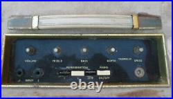 Vintage Bird Golden Eagle 1960s British tube amplifier spring reverb selmar