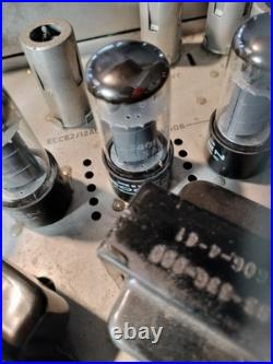 Vintage Bogen AP35 Tube Integrated Stereo Amplifier AP-35 FOR PARTS NOT WORKING
