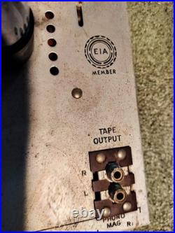 Vintage Bogen AP35 Tube Integrated Stereo Amplifier AP-35 FOR PARTS NOT WORKING