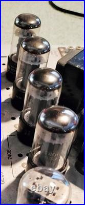 Vintage Bogen AP35 Tube Integrated Stereo Amplifier AP-35 FOR PARTS NOT WORKING