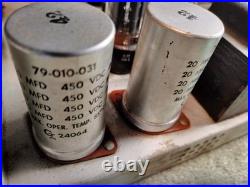 Vintage Bogen AP35 Tube Integrated Stereo Amplifier AP-35 FOR PARTS NOT WORKING