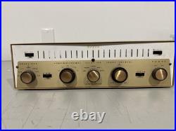 Vintage Bogen DB130 Integrated Tube Amplifier for Restoration Untested