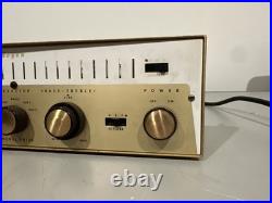 Vintage Bogen DB130 Integrated Tube Amplifier for Restoration Untested