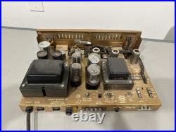 Vintage Bogen DB130 Integrated Tube Amplifier for Restoration Untested