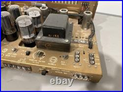 Vintage Bogen DB130 Integrated Tube Amplifier for Restoration Untested