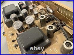 Vintage Bogen DB130 Integrated Tube Amplifier for Restoration Untested