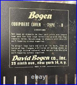 Vintage Bogen DB130 Mono Tube Amplifier