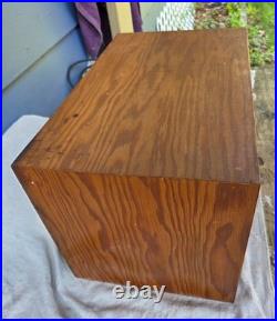 Vintage Bogen DB20 Mono Tube Amplifier Barn Find with Wood Case For Restoration