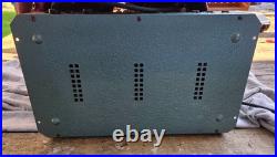 Vintage Bogen DB20 Mono Tube Amplifier Barn Find with Wood Case For Restoration