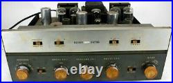 Vintage Bogen DB230A Stereo Tube Amplifier AMP 1960s Not Functioning
