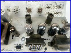 Vintage Bogen Db212 Tube Stereo Intergrated Amplifier Amp