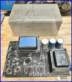 Vintage Bogen MO-100A 100w PA Power Amp Tube Amplifier FOR PARTS or REPAIR