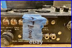 Vintage Bogen MO-100A 100w PA Power Amp Tube Amplifier FOR PARTS or REPAIR Vintage Bogen MO-100A 100w PA Power Amp Tube Amplifier FOR PARTS or REPAIR