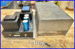 Vintage Bogen MO-100A 100w PA Power Amp Tube Amplifier FOR PARTS or REPAIR