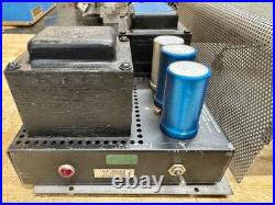 Vintage Bogen MO-100A 100w PA Power Amp Tube Amplifier FOR PARTS or REPAIR