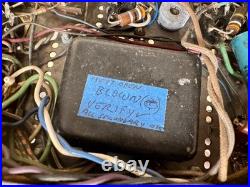 Vintage Bogen MO-100A 100w PA Power Amp Tube Amplifier FOR PARTS or REPAIR