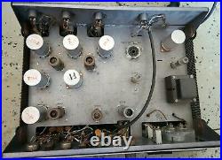 Vintage Bogen Model L0M Tube Mixer Mic Preamp T157 12AX7 tubes amplifier