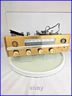 Vintage Bogen SRB-20 Tube Stereo Receiver Gold Face 6BM8 / ECL82 Hi-Fi Powers On Vintage Bogen SRB-20 Tube Stereo Receiver Gold Face 6BM8 / ECL82 Hi-Fi Powers On