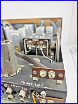 Vintage Bogen SRB-20 Tube Stereo Receiver Gold Face 6BM8 / ECL82 Hi-Fi Powers On Vintage Bogen SRB-20 Tube Stereo Receiver Gold Face 6BM8 / ECL82 Hi-Fi Powers On