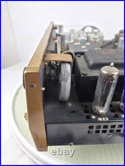 Vintage Bogen SRB-20 Tube Stereo Receiver Gold Face 6BM8 / ECL82 Hi-Fi Powers On