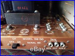 Vintage Bogen Tube Amp Amplifier Model DB130