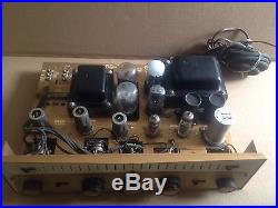 Vintage Bogen Tube Amp Amplifier Model DB130 For Parts/Repair