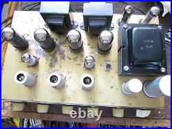 Vintage Boulevard 11t24s 24 Watt Stereo Tube Amplifier