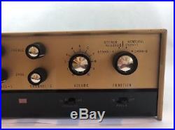 Vintage CALRAD Model SA-30B 30 Watt Hi-Fi Stereo Tube Amplifier Japan RARE