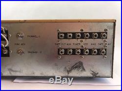 Vintage CALRAD Model SA-30B 30 Watt Hi-Fi Stereo Tube Amplifier Japan RARE