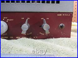 Vintage Challenger Audio Amplifier Model CC618 CC-618 Record Player Turntabe 6V6