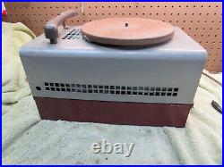 Vintage Challenger Audio Amplifier Model CC618 CC-618 Record Player Turntabe 6V6