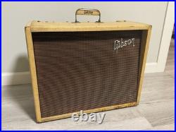 Vintage Clean 1960 Gibson GA-18 Tremolo Tweed Guitar Amplifier Works! Explorer