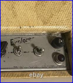 Vintage Clean 1960 Gibson GA-18 Tremolo Tweed Guitar Amplifier Works! Explorer