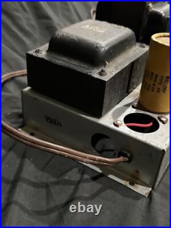 Vintage Conn Organ Tube Amp 95004 Pre Amplifier 1950's-1960's Untested