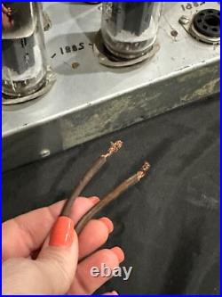 Vintage Conn Organ Tube Amp 95004 Pre Amplifier 1950's-1960's Untested