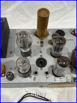 Vintage Conn Organ Tube Amp LA 6026 95011 Pre Amplifier 0A3, 6DN7, 7868, 12AX7