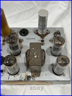 Vintage Conn Organ Tube Amp LA 6026 95011 Pre Amplifier 0A3, 6DN7, 7868, 12AX7