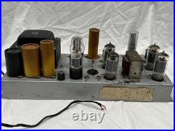 Vintage Conn Organ Tube Amp LA 6026 95011 Pre Amplifier 0A3, 6DN7, 7868, 12AX7