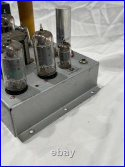 Vintage Conn Organ Tube Amp LA 6026 95011 Pre Amplifier 0A3, 6DN7, 7868, 12AX7