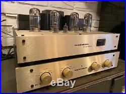 Vintage Conrad Johnson Premier Eleven Tube Amplifier and PV12a Preamp hifi