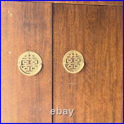 Vintage Coral Pioneer 3-Way Asian Cabinet Speakers Pair 16-Ohm Tube Amp Ready