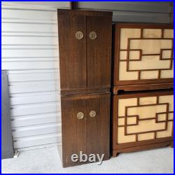 Vintage Coral Pioneer 3-Way Asian Cabinet Speakers Pair 16-Ohm Tube Amp Ready