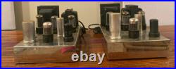 Vintage Craftsmen RC-2 Mono Block Tube Amp Amplifiers Works Rare