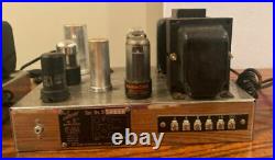 Vintage Craftsmen RC-2 Mono Block Tube Amp Amplifiers Works Rare
