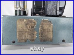Vintage Crosley Kt66 Push Pull Monoblock Tube Amplifier Williamson Style Tested