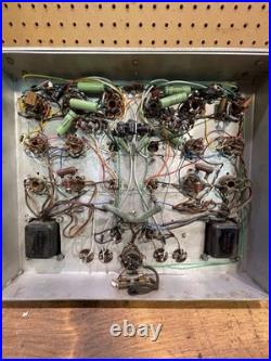 Vintage Custom Stereo Tube Amplifier (4) 6L6 (6) 6SN7 (2) 5Y3 RCA Output Iron