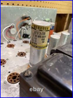 Vintage Custom Stereo Tube Amplifier (4) 6L6 (6) 6SN7 (2) 5Y3 RCA Output Iron Vintage Custom Stereo Tube Amplifier (4) 6L6 (6) 6SN7 (2) 5Y3 RCA Output Iron