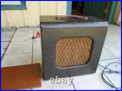 Vintage Danelectro 1955 Supro TV Front 6V6 12 Combo Tube Amplifier Serviced