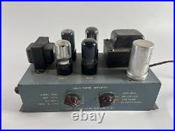 Vintage David Bogen Co Multi Range Tube Amplifier Model PH10 60 Watts