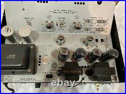 Vintage David Bogen DB212 Tube Integrated Amplifier Amp 6V6, 6U8A, 12AX7